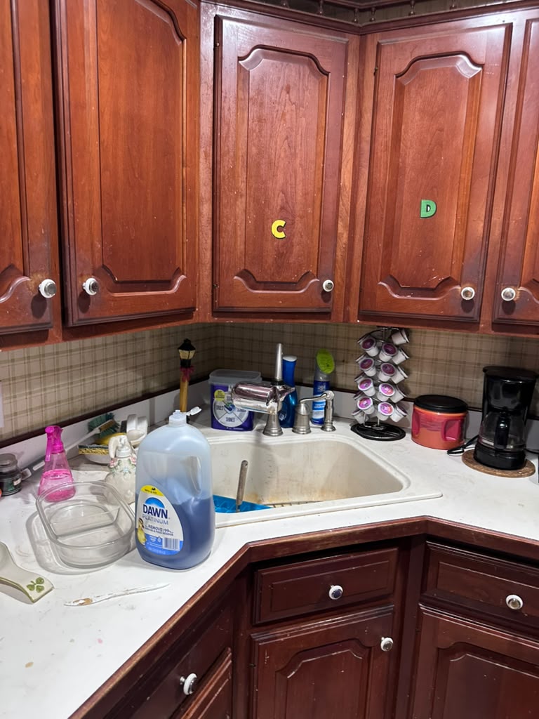 Freshly cleaned and organized space